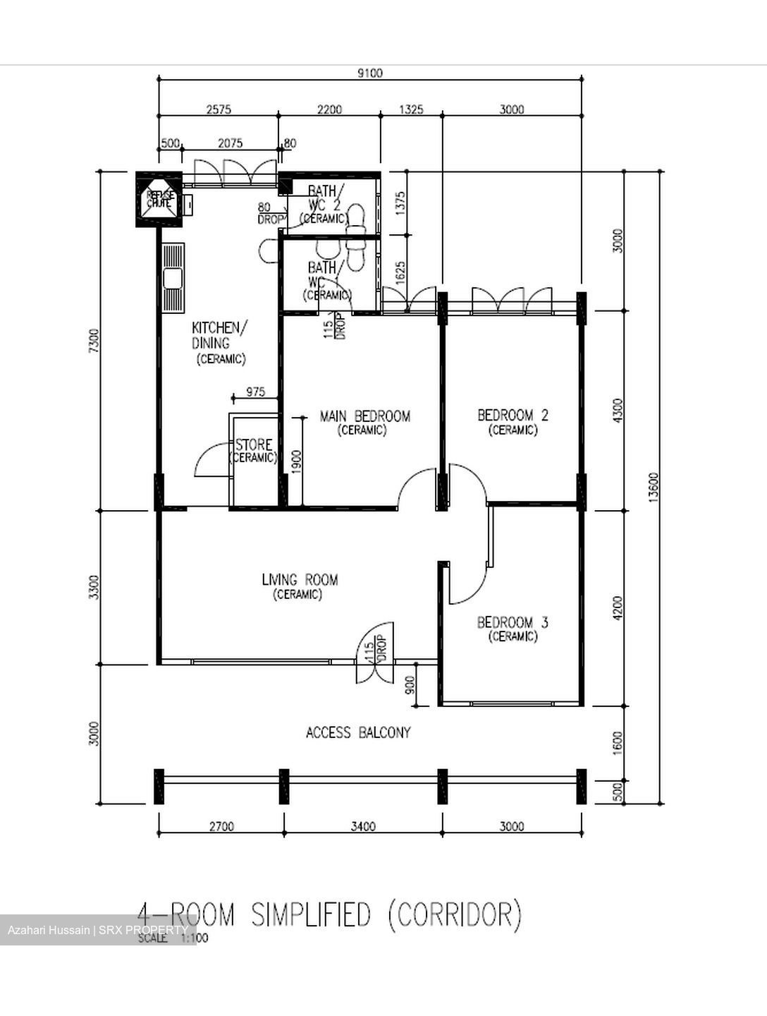 Blk 311 Yishun Ring Road (Yishun), HDB 4 Rooms #452716081